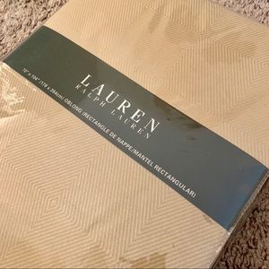 NWT LAUREN Ralph Lauren Harrison Butter Tablecloth